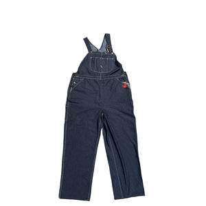Vintage Sears Denim Bib Overalls NEW 44 x 30 Tradewear Union Made Roebuck Tuff